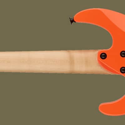 Jackson JS Series Dinky Minion JS1X, Safety Orange, Amaranth image 2