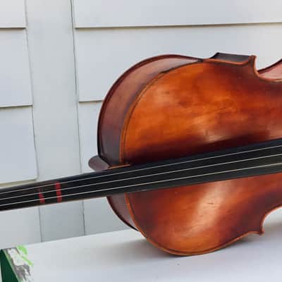 Cello 3/4 1940s Stradivarius Cremonenfis faciebat anno 1721 Made in Germany   1040s image 1