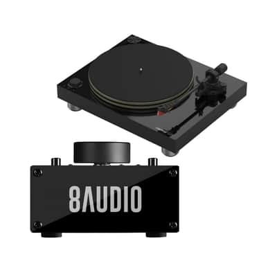 Reloop Turn 7 Premium HiFi Belt Drive USB Turntable with Amplifier System image 1