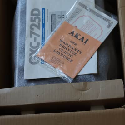 AKAI GXC-725D Mint in original box image 3