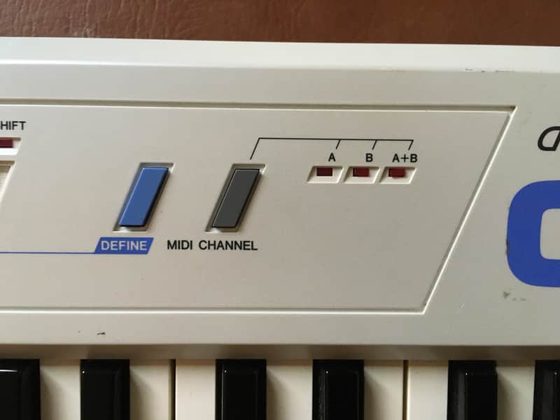 very rare Casio AZ-1 1986 Pearl White Keytar - w/velocity
