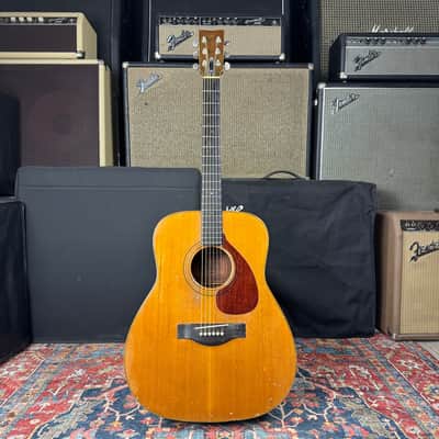 *Video* Yamaha Red Label FG500 Dreadnought Solid Spruce Top MIJ - 1970-71 image 25