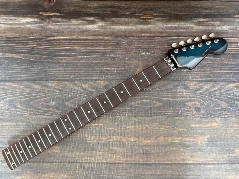 1984 FERNANDES FST-115 Stratocaster Neck Blue Sunburst w/Locking Nut image 1
