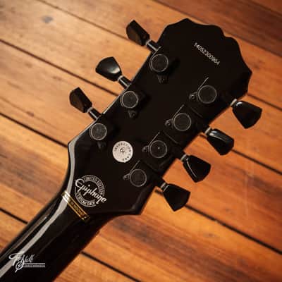 Epiphone Matt Heafy Les Paul Custom 7-String Black 2014 image 6