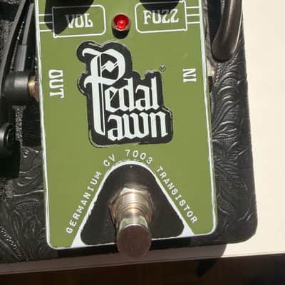 Pedal Pawn Vintage CV7003 Germanium Fuzz 2022 - Olive Drab Green image 3