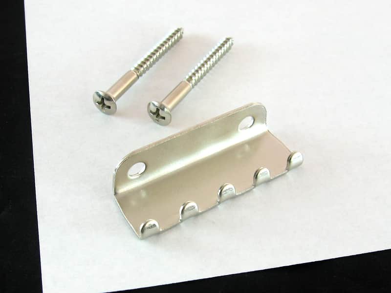 Allparts BP0109001 Strat Tremolo Claw Spring Holder with Screws image 1