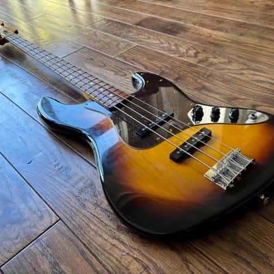 2006 Fender JB-62 Jazz Bass Dimarzio Collection ‘62 Reissue Sunburst MIJ Japan image 5