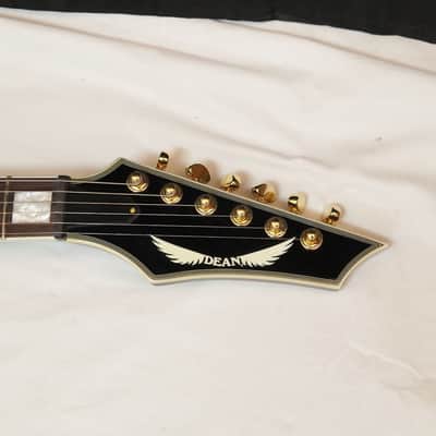 DEAN Z Straight Six electric GUITAR in Classic Black & Gold - DMT - NEW 6 image 3