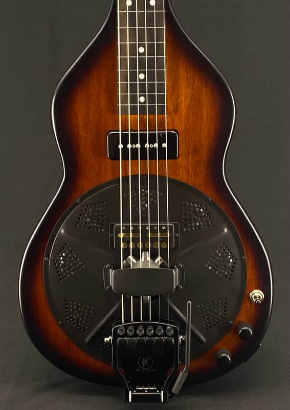 Beard Road-O-Phonic Resonator Lap Steel with Doubleshot Bridge in Tobacco Sunburst image 1