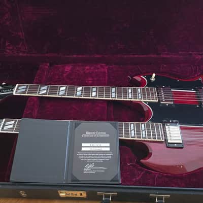 Gibson EDS-1275 SG Double-Neck 2015 - Heritage Cherry image 7