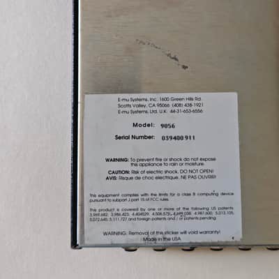 E-MU Systems Vintage Keys Plus + english manuals / in excellent condition image 6