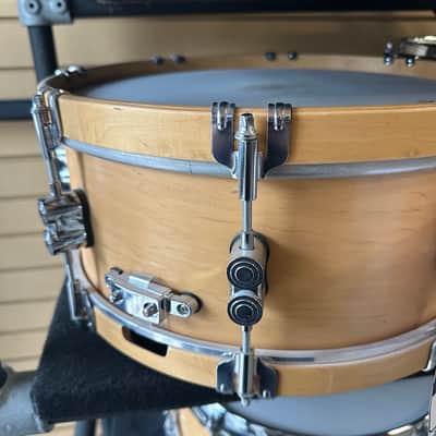 DW PDCC6514SSNN Pacific Concept Classic Snare with Claw Hooks - 6.5 x 14"- Natural image 3