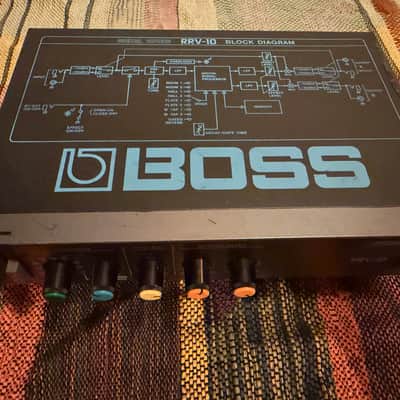 Boss RRV-10 Micro Rack Series Digital Reverb 1987 - 1990 - Black image 2