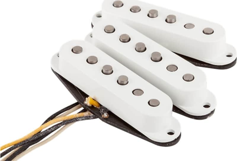 Fender Custom Shop Texas Special Stratocaster Single Coil Pickup Set, White image 1