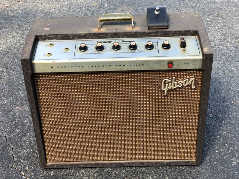 1964 Gibson Discoverer Brown image 1
