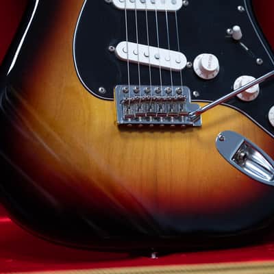 2015 Fender Mexico Stratocaster Standard Partscaster - in 3 Tone Sunburst SRV Vibes! image 2