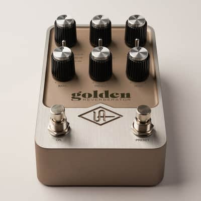 Universal Audio GOLDEN Reverberator Stereo Effects Pedal image 10