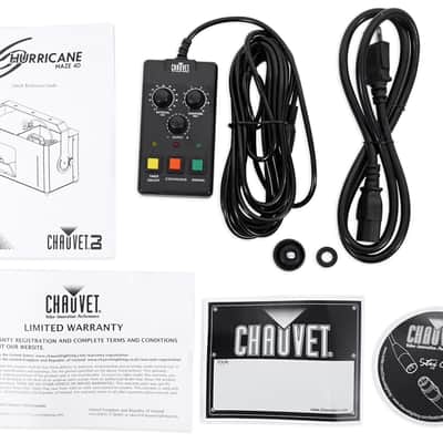 Chauvet Hurricane Haze 4D DMX Water Based Haze Machine Hazer w/ Remote+Timer image 8
