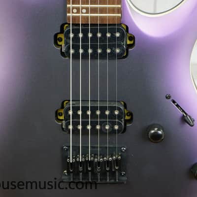 Ibanez RGA42EX-BAM Standard - Black Aurora Burst Matte image 5