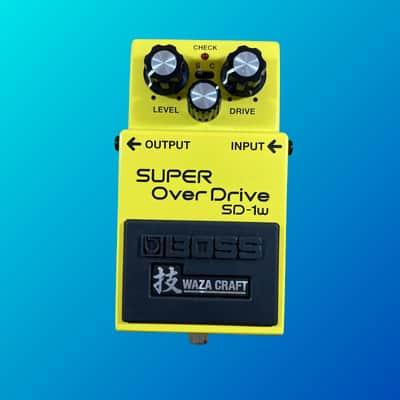 Boss SD-1W Super Overdrive Waza Craft | Reverb
