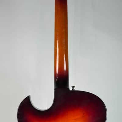 1966 Guild T-100D Sunburst image 6