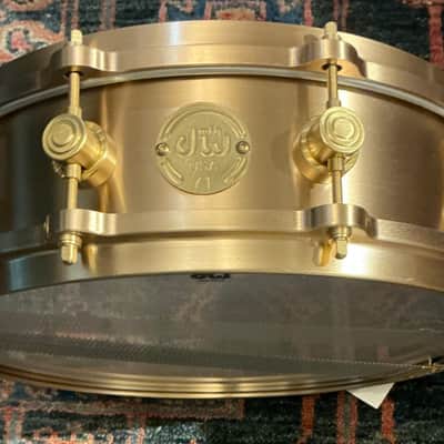 DW MFG True-Cast Limited Edition Bell Bronze Snare Drum, 14" x 4" #71 image 1