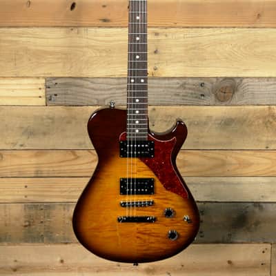 Knaggs Kenai J Maple Top H2 Electric Guitar Tobacco Burst w/ Case image 4