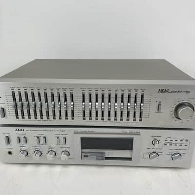Akai EA-G80 Graphic Equalizer + AM-U04 Amplifier Set image 3