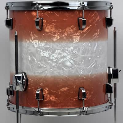 Ludwig USA 20/12/14" Neusonic Downbeat Outfit - VIDEO Fireburst Pearl w/ Maxwell Ludwig Rail image 19