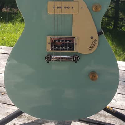Gretsch G2215 P90 Streamliner Jr Jet Club 2010s Mint Metallic - Indonesia image 1