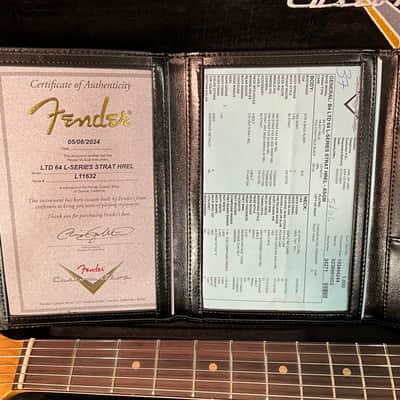Fender Custom Shop Limited Edition 1964 L-Series Stratocaster Heavy Relic Electric Guitar - Aged Sherwood Green Metallic image 8