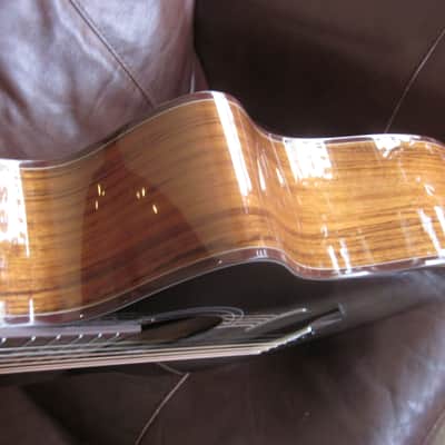 Washburn Bella Tono Studio S9V Vite Acoustic Electric Guitar BTS9VCECH-D-U - Spruce/Walnut image 4