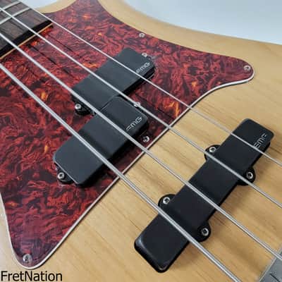 Warwick CustomShop Streamer CV Toured by Peter Baltes of Accept EMG Active PJ 4-String Bass 8.16 lbs image 12