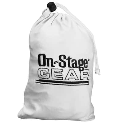 On-Stage Speaker/Lighting Stand Skirt ~ White image 5