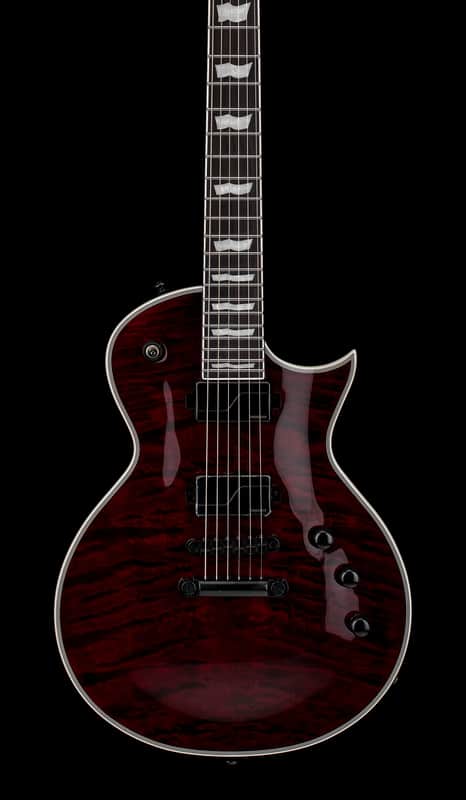 LTD EC-1000 - See Thru Black Cherry #20178 (Factory Demonstration Model) image 1
