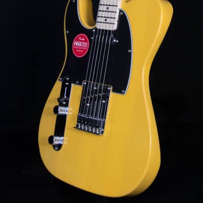 Squier Affinity Series Telecaster Left-Handed, Maple FB, Butterscotch Blonde image 2