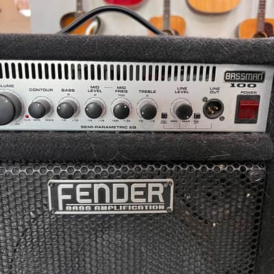 Fender Bassman 100 Combo Bass Amp - Black image 5