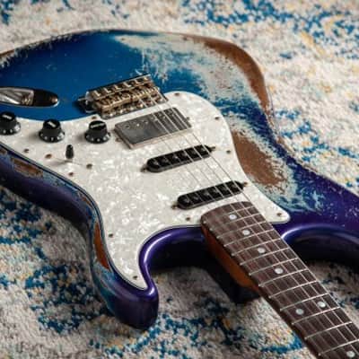 Fender ’65 Super Heavy Relic Stratocaster Competition Burgundy image 6