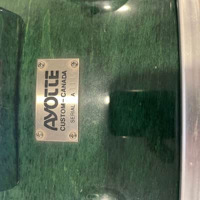 Ayotte Custom 4-piece Drum Kit 10,12,14,20 Ray Era Early 90's image 15