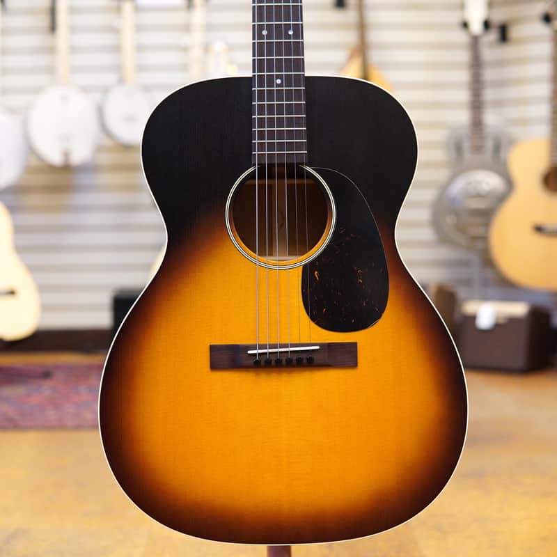 Martin 000-17 Sitka Spruce/Mahogany Acoustic Whiskey Sunset w/Padded Gig Bag image 1