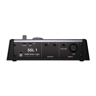Solid State Logic SSL 1 2x2 32-bit/192 kHz USB-C Audio Interface image 3