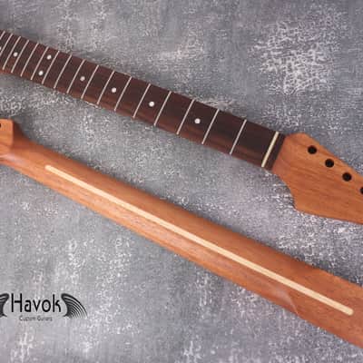 Mahogany Spoke Wheel Carbon Fiber Rods Neck Stainless Steel Jescar Frets Brand New image 3