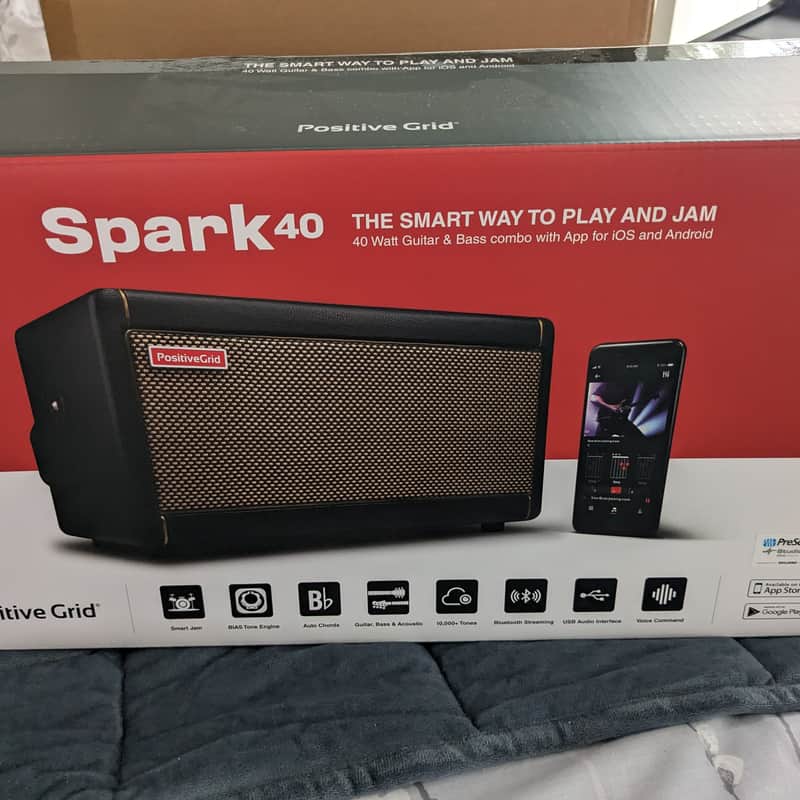 2020 – Present Positive Grid Postative Grid Spark 40-Watt Amp …