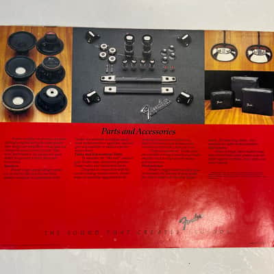 Fender Amplifier catalog 80s image 2
