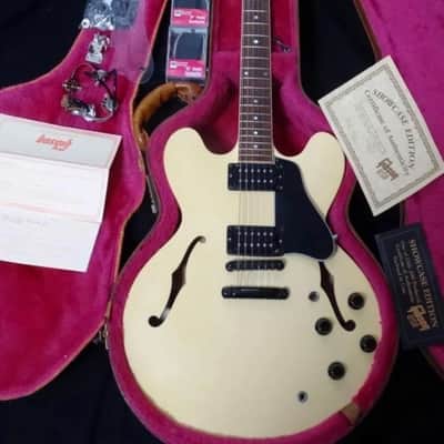 One Of 200 SPECIAL GIBSON ES-335 Showcase Dot Alpine White Year 1988 image 1