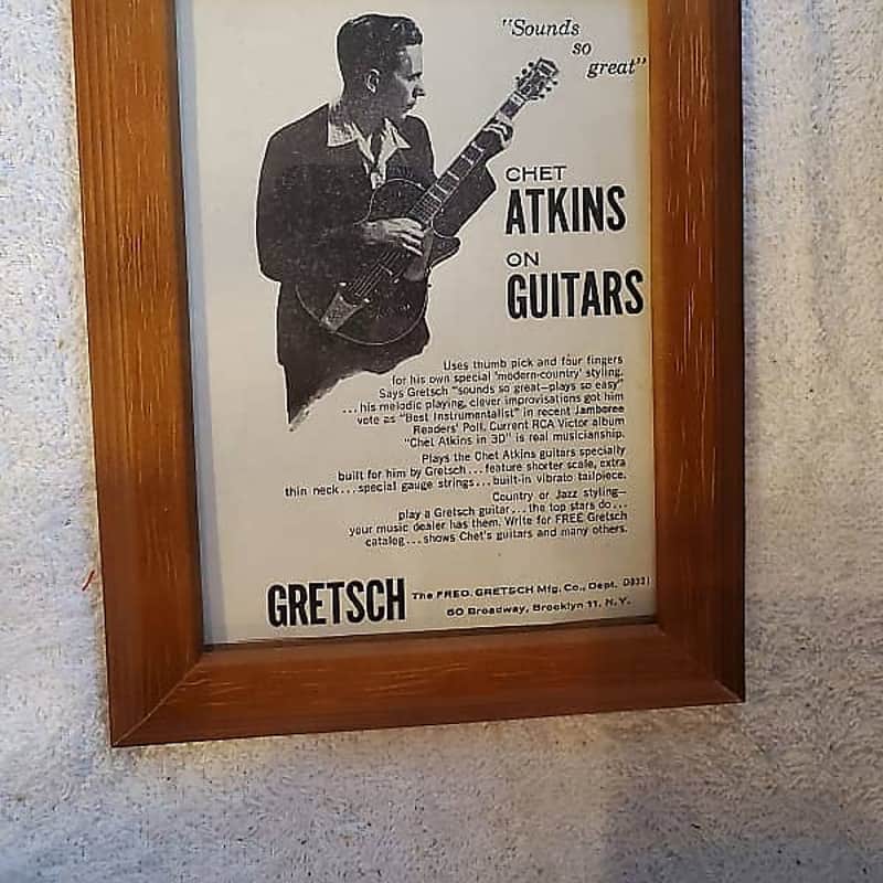 1957 Gretsch Chet B & W