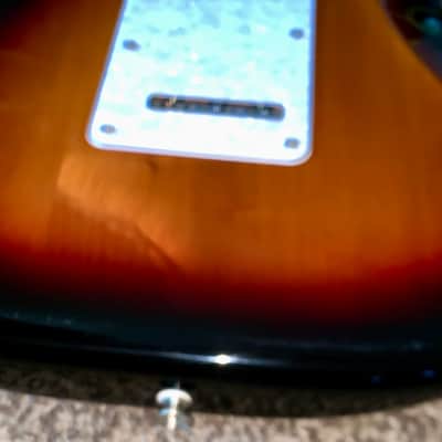 2022 Fender Player Stratocaster sunburst electric  guitar emg pickups image 9