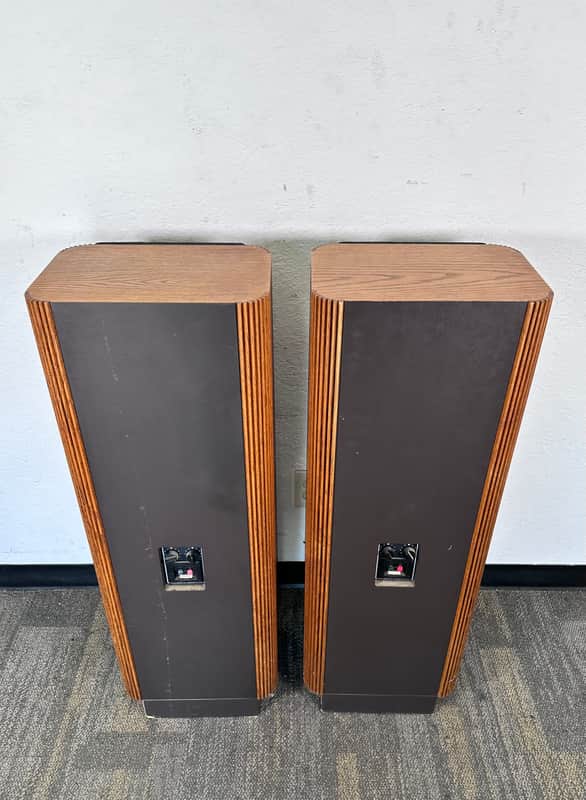 Vintage Infinity Polydome RS4B Floor Standing Speakers | Reverb
