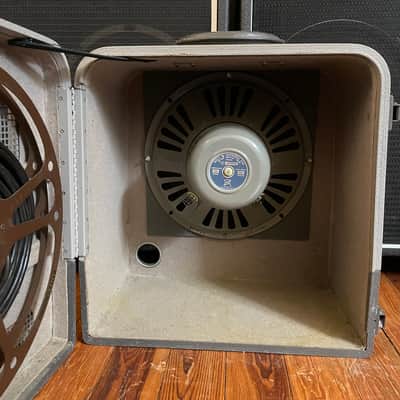Vintage Bell & Howell Filmosound 1x12” Cab - 25W @ 16 Ohm AlNiCo Jensen Speaker - 1940’s/1950’s Made In USA image 8