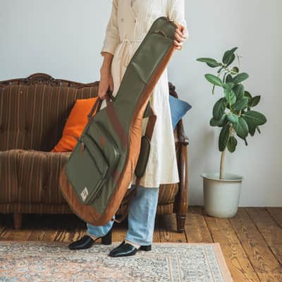 Ibanez IGB541-GR Limited POWERPAD Designer Collection Gig Bag for Electric Guitar - Green image 7